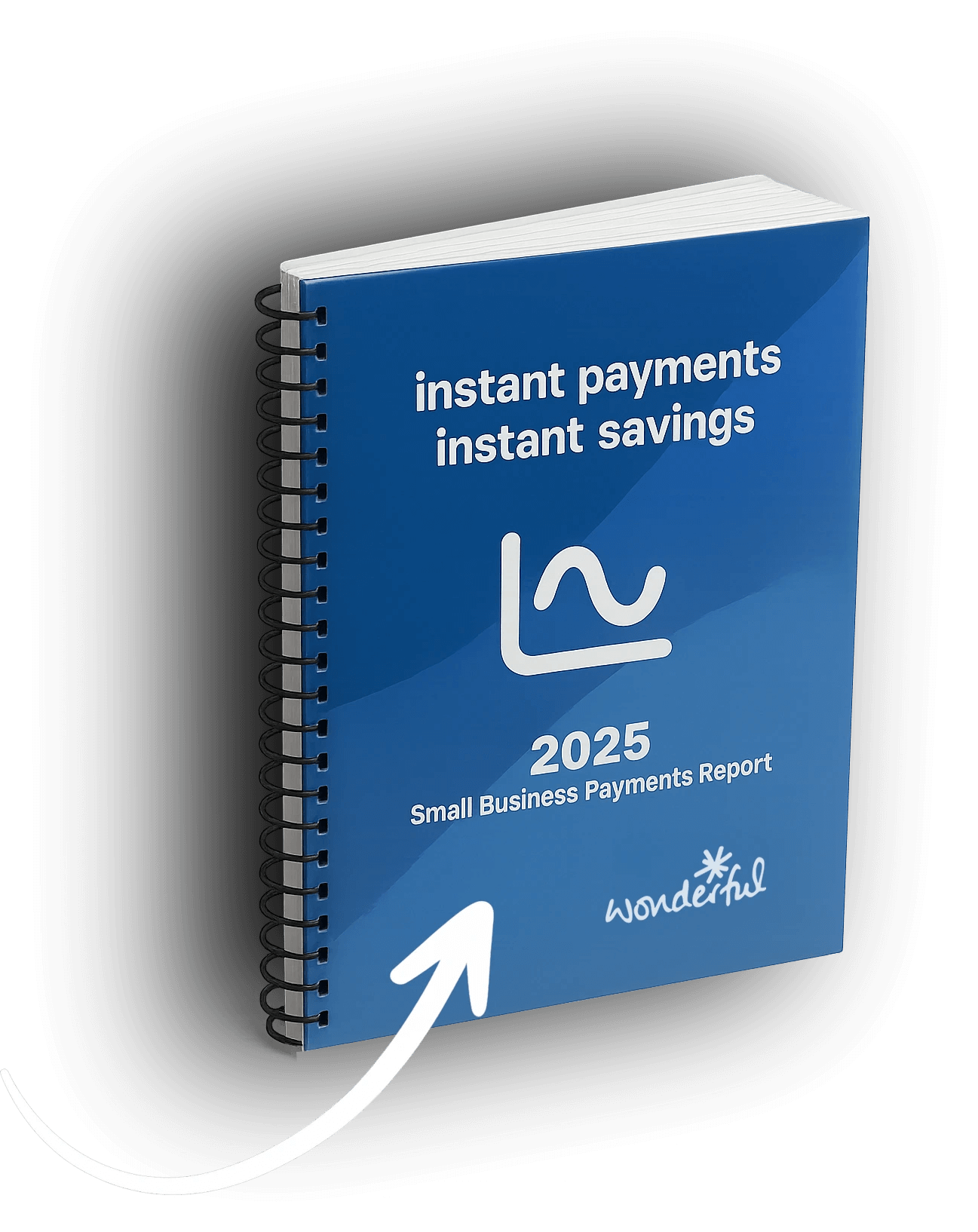 Savings Report with Arrow